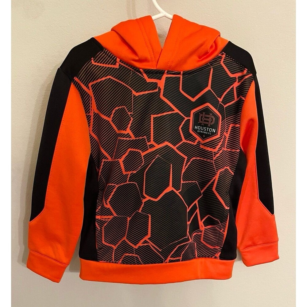 MLS Houston Dynamo FC Soccer Toddler Sweatshirt Hoodie, Size 4T